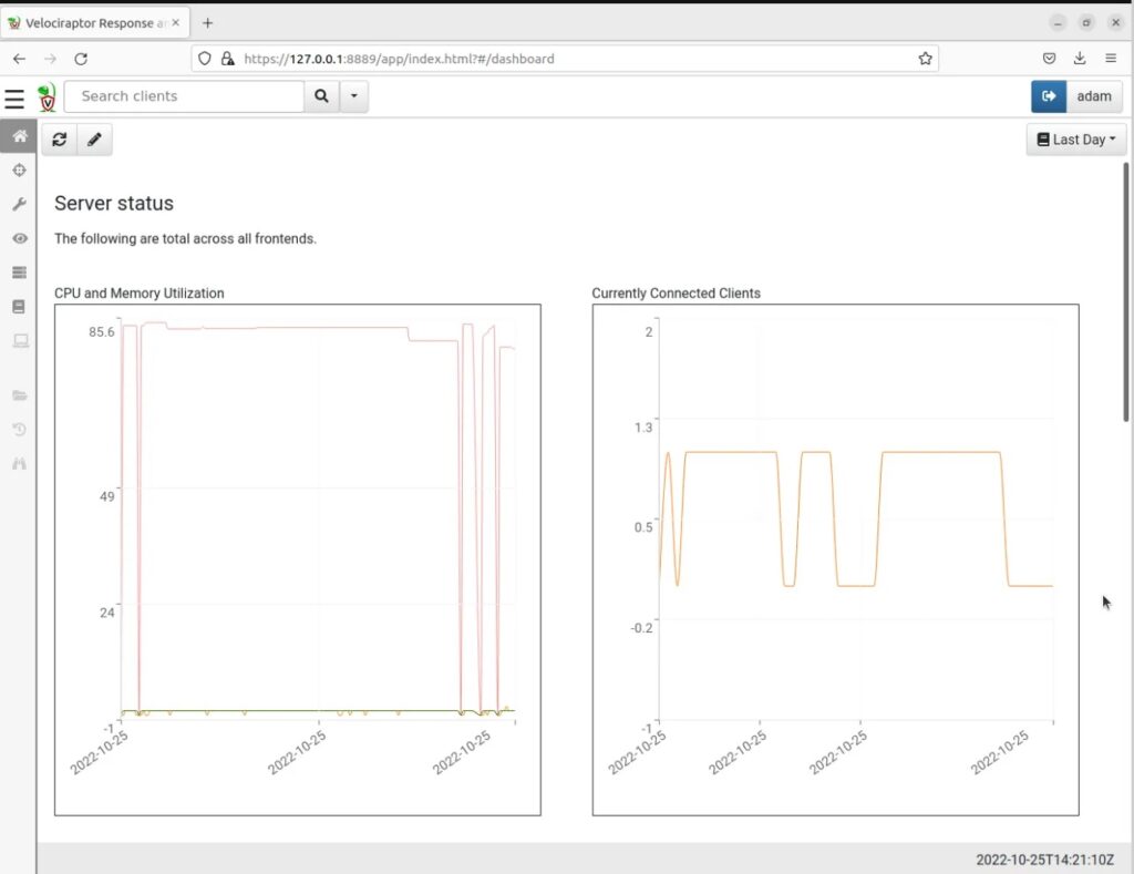 Velociraptor Web GUI