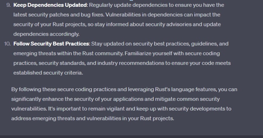 What Are Secure Coding Practices in Rust Part 2