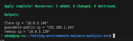 Terraform Apply Command Completed