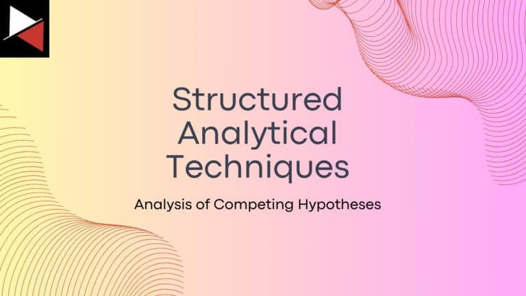 Analysis of Competing Hypotheses