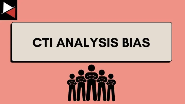 CTI Analysis Bias