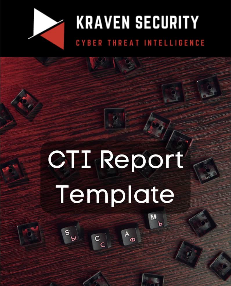 CTI Report Template