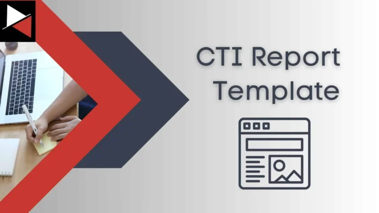 Cyber Threat Intelligence Report Template