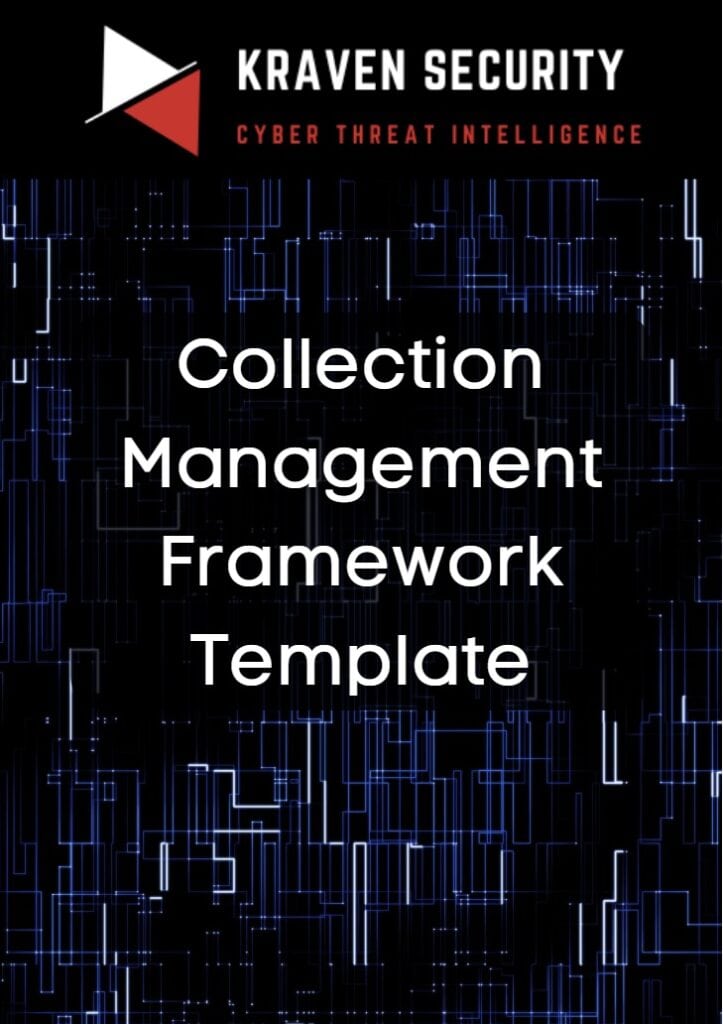 Collection Management Framework Template Cover