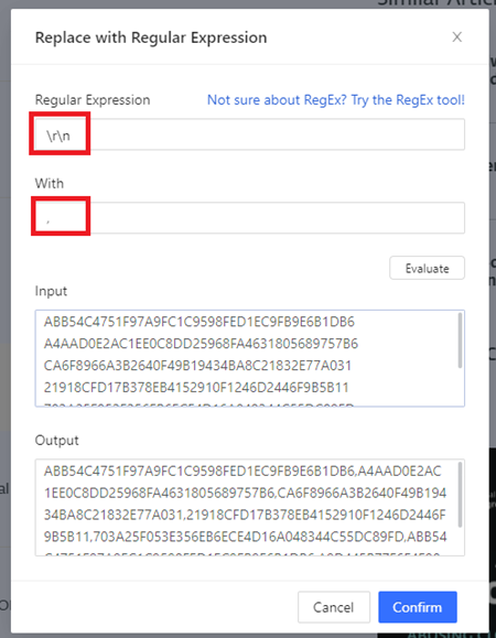 Replacing New Lines in Octoparse With Regex