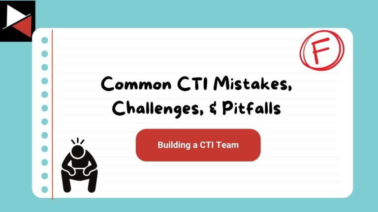 Challenges Building a CTI Team