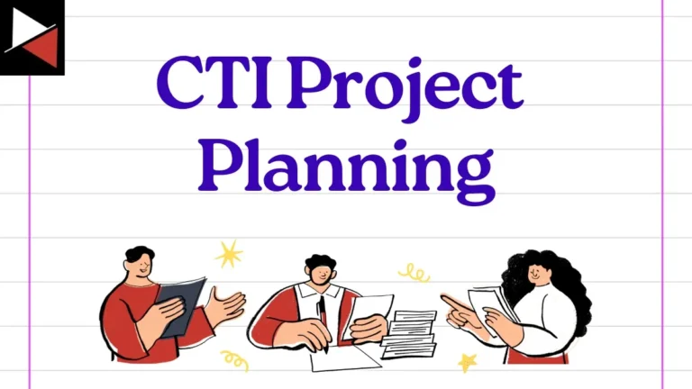 CTI Project Planning