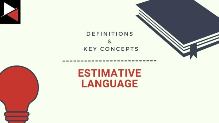 Estimative Language