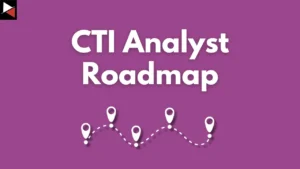 CTI Analyst Roadmap Header