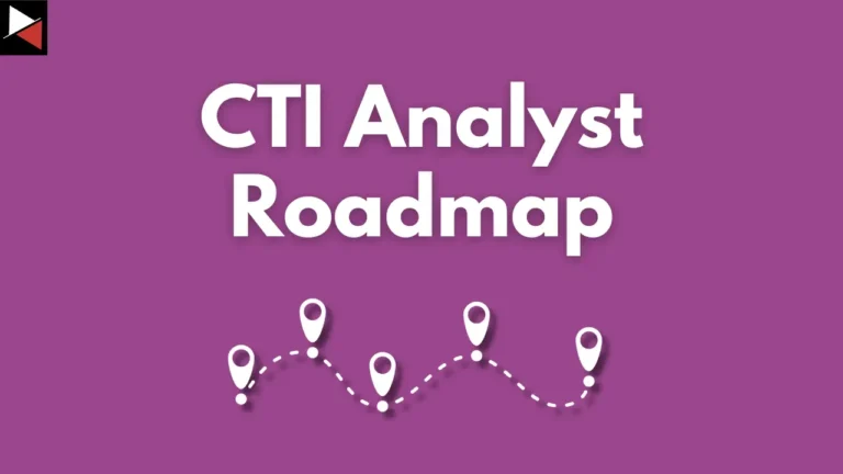 CTI Analyst Roadmap Header