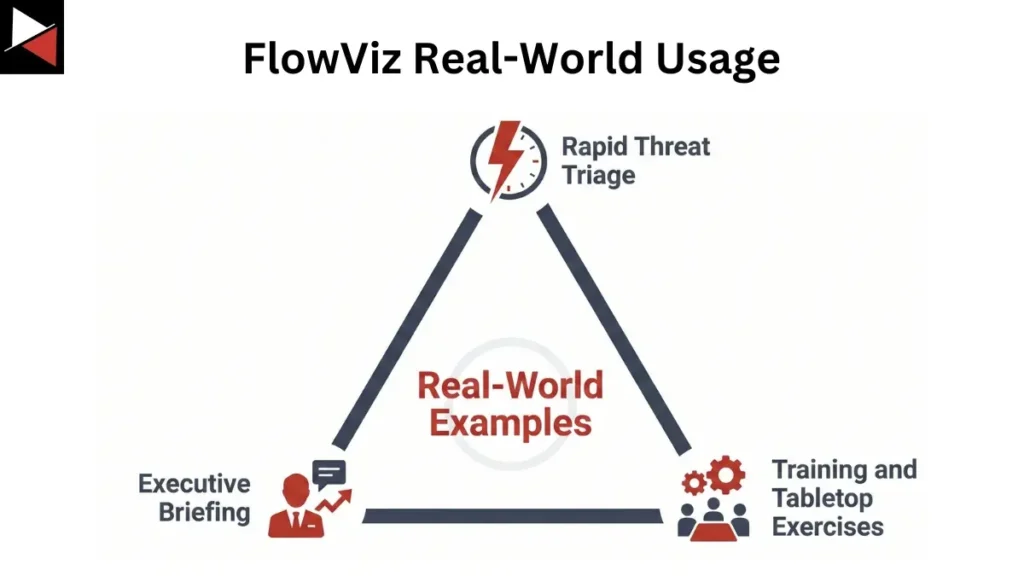 FlowViz: Turn 40-Page Threat Reports into Visual Attack Flows in Under a Minute FlowViz Real-World Examples