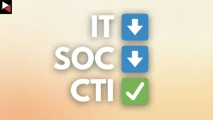 IT to SOC to CTI Analyst