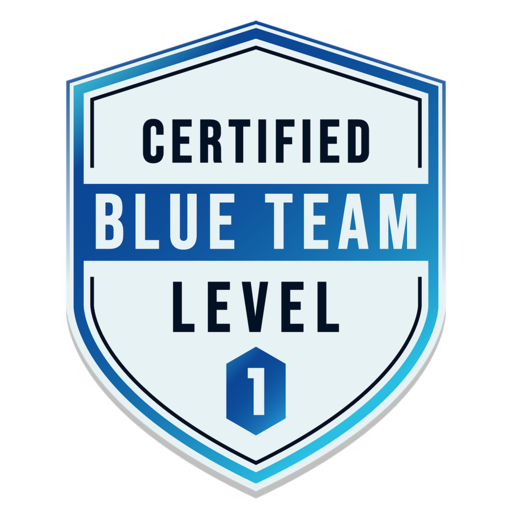 Blue Team Level 1 Logo