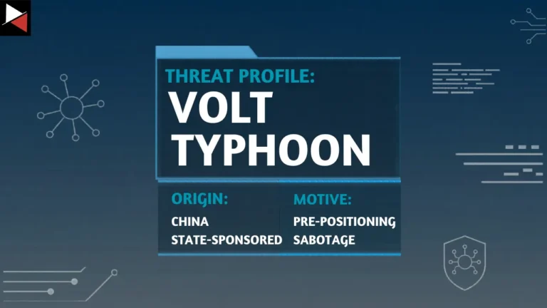 Volt Typhoon Threat Profile