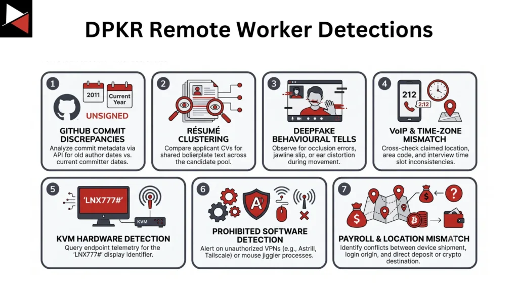 How to Detect North Korean Remote Workers Hiding Inside Your Company DPKR Remote Worker Detections