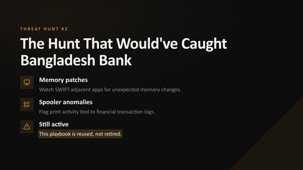 Lazarus Group Hunt 2 (Bangladesh Bank Pattern)