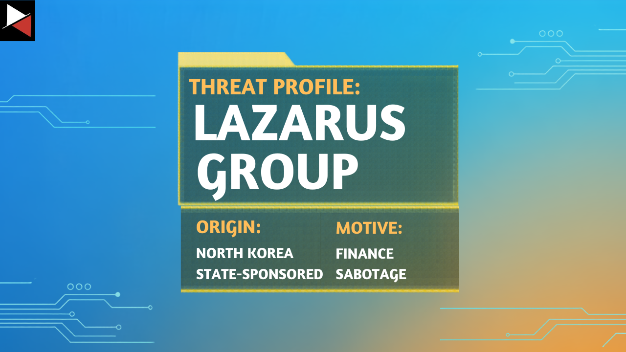 Lazarus Group Threat Profile Header