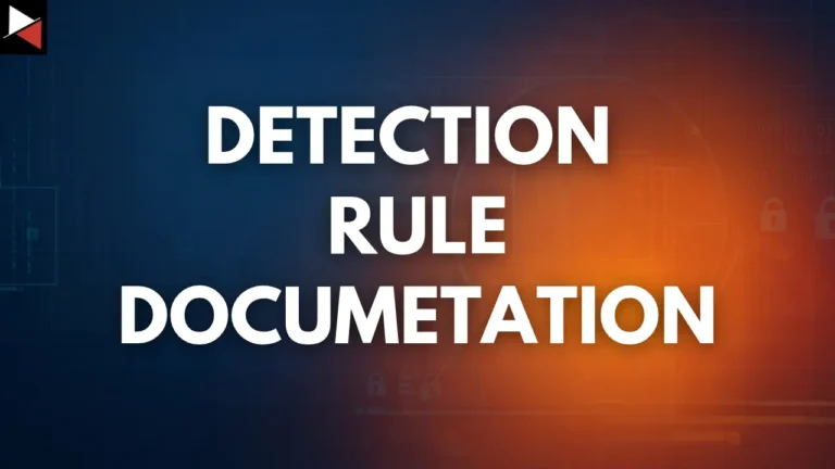 Detection Rule Documentation Header
